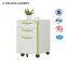 Mobile Filing Cabinet With 3 Metal Drawer