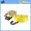 cargo lashing strap belt in ratchet tie down cam buckle with hooks and rings best price by China manufacturer