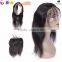 Black Rose Ear to Ear 360 Lace Frontal with 360 Elastic Band, Wholesale Human Hair 360 Lace Frontal Closure
