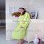 Women's long robe with good handfeel