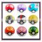 7cm inventory Classic Anime Pikachu kid various colors pokeball toy with doll