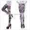 Beauty Poll Newspaper Printed Legging