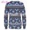 China manufacturer latest fashion blouse wholesale sweatshirt neck designs for ladies tops