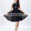 Grace Karin Ladies Halter Chiffon Short Cheap Black Japanese Prom Dress CL6018