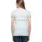2015 Factory direct price wholesale The Thinking Girl Print White T-shirt