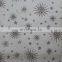 christmas coming outdoor indoor decoration snow spraying crystal organza fabric