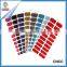 Customs plaid design water transfer printing art nails decoration full wraps nai sticker