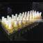 Tabletop Clear Acrylic Divided Display Trays for Nail Polish