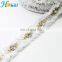 hit156 2.5cm white color crystal ribbon band rhinestone ribbon trimming decoration