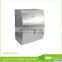 High Quality 304 Stainless Steel Auto-Cut Wall Mounted Paper Towel Tissue Dispenser For Washroom