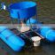 High Capacity Stainless Steel Automatic Fish Pond Feeder Dispenser / Bait Casting Machine