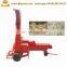 Corn stalk cutting machine for cow straw feed, mobile chaff cutter