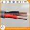 High performance 300/500V 10mm 6242y copper pvc insulated and sheathed twin and earth electrical wire flexible flat cable