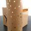 Trapezoidal flower foldable handbag   Kraft Paper Gilding, no adhesive bonding Five stars