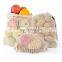 Eco friendly Biodegradable 100% organic cotton mesh reusable produce bags for fruits and vegetables shopping bag