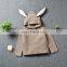 European and American children's custom made rabbit ear sweater Pullover for boys and girls in spring and winter