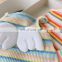 Baby Girl Rainbow Striped Romper 2020 Baby Girl Candy-Colored Striped Thin