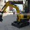 mini excavator  walking amphibious digger
