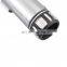 1 pair Chrome Tip Slip On Muffler Exhaust Pipes 4" Steel for Harley Touring FLH FLT 95-2018