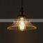 Wholesaler Clear Glass Pendant light for Home Dining Fancy Fixture
