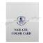 UV Nail Gel Polish 120 Colors Nail Art Display Color Book Chart Salon Acrylic Gel Tips Display Color
