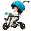 Europe Standard 3 wheel baby tricycle steel smart baby girl tricycle with parent handle