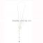 China simple stainless steel gold chain necklace for men and women