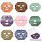 Luxury pink rose quartz sleep jade stone face mk for diminish puffiness and bags