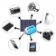Portable Mini Large Capacity Solar 100w PV 4 Light Bulbs Energy Storage System