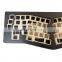 CNC machining keyboard case custom black red gold silver anodize  keyboard plate keyboard weight