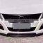 1 Pair Real Carbon Fiber Front Bumper Splitter Lip Fin Air Knife Auto Body For Passat CC Diffuse Splitters 2009-2012