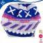 blank baby pompom bobble hat with animal ear