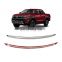 GELING Aftermarket Parts Chrome Coated For Toyota Hilux Revo Rocco 2018 2019 Auto Hood Garnish