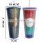 Wholesale Double Wall Studded Matte Plastic Tumbler Studded Tumbler Cups with Lid