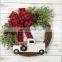 Trendy Artificial Party Modern Designed Red Personalized Front Door Wholesale Christmas Wreaths