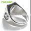 Topearl Jewelry Vintage Engraved Masonic Stainless Steel Men Ring MER05-17