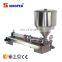 Small Semi Automatic Food Thick Liquid Paste Filling Machine For Milk