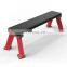 Flat Bench Press Red Black Commercial Gym Fitness Equipment Gym Weight Flat Bench
