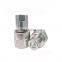 Hydraulic Quick Coupler Replaces Gromelle 6000 Series Eaton Hansen and Gromelle Series Thread-to-Connect Plug