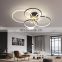 Nordic Creative Bedroom Living Room Indoor Light Decoration Round Modern LED Ceiling Lamp Fixtures