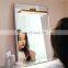 Bathroom LED Lighted Mirror Wall Mounted Vanity Mirror with Dimmable Brightness Smart Up Mirror Wall Light