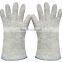 700 degree Woven Fabric Aramid Fiber Aluminized heat resistant Industrial Glove high