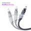 New Arrival 2M PD 18W fast charging 180 degree rotating usb Data cable type c to 8 pin charging cable for iPhone