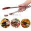 7/9/12 Inch Silicone Food Tong Kitchen Tongs utensil Cooking Tong clip Salad Serving BBQ Tools