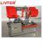 LIVTER Precision 45 Degre Aluminum Profile Cutting Metal Band Sawing Machine Automatic Horizontal Cutting Band Saw Machine