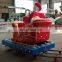 Amusement equipment kids and adult track train amusement electric train rides