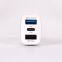 Universal Portable 3 USB Ports Plastic USB Car Fast Charger for Mobile Phone