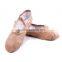 Hot Sale Full Leather Split-Sole Ballet Slippers