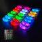 Event Decoration LED Remote Bracelets Custom LOGO DMX Control LED Bracelets for Parties