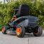 Riding electric weeding machine